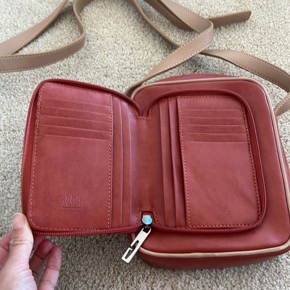 Galaday Handbags - Galaday Leather Crossbody Bag
